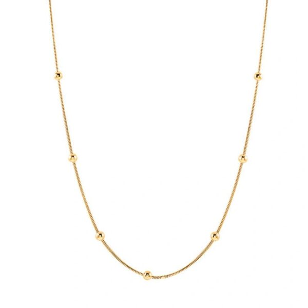 Fashion Solid Color gold Necklace