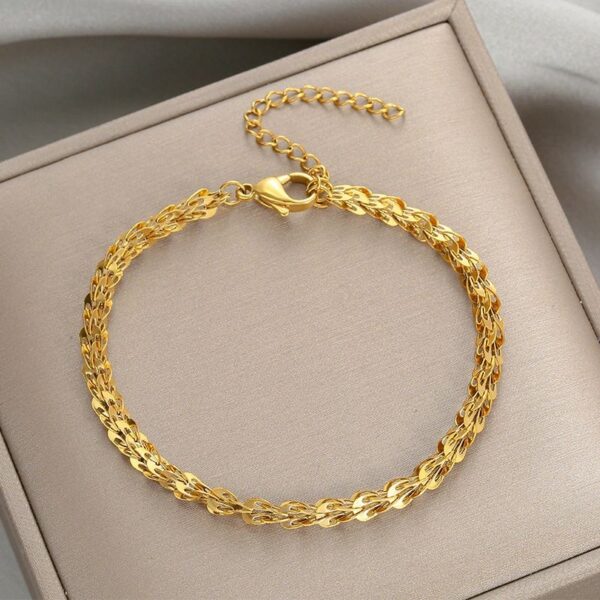 Bracelet Golden Phoenix Tail Chain