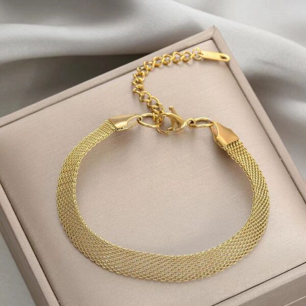 Bracelet Gold Mesh