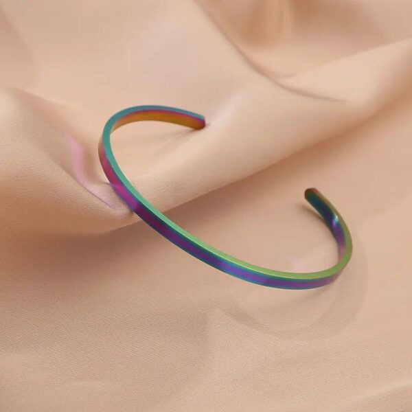 simple style colorful bangle