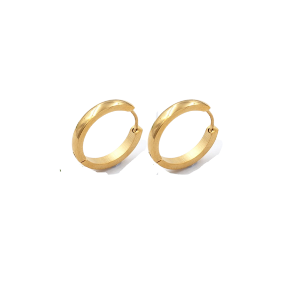 Golden rings simple style