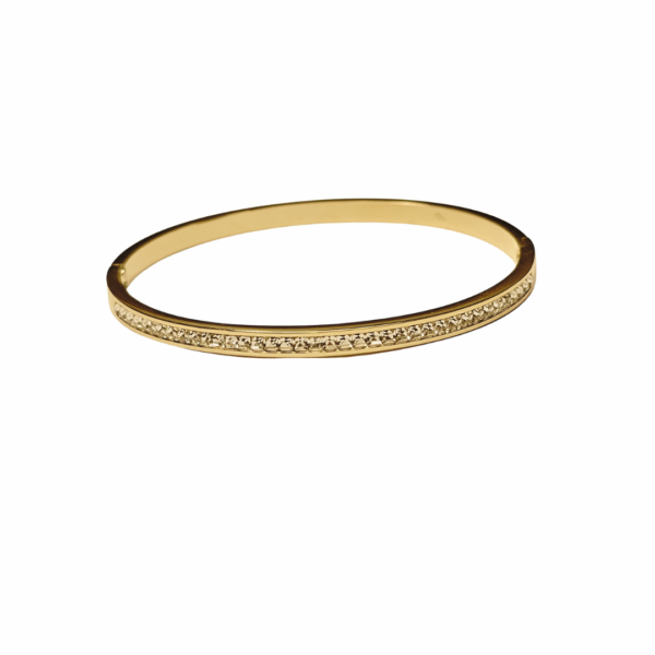 Golden bracelet zirconia line - Image 2