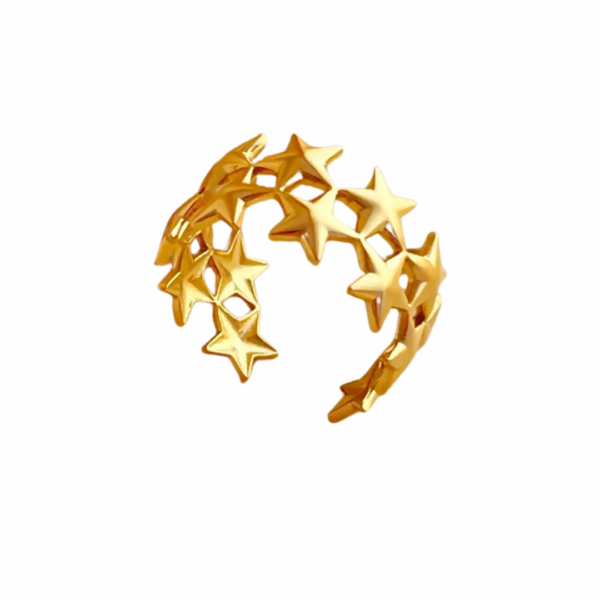 Golden Stars ring