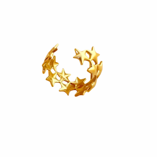 Golden Stars ring - Image 2